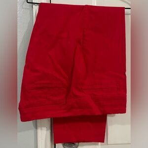 Kenar Women’s  Bold Red Crop Pants